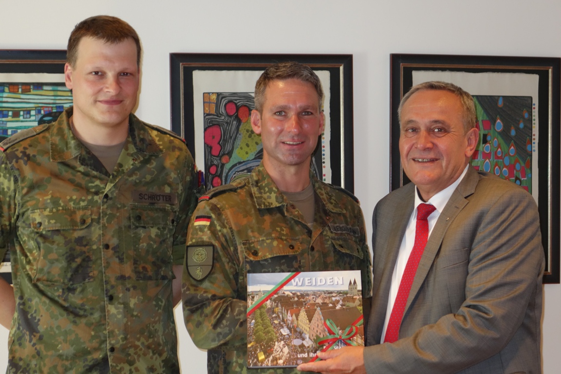 Kaserne Weiden, Eric Schröter, Major, Frank Bergemann, Kurt Seggewiß
