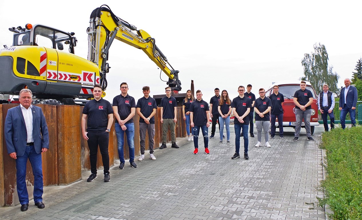 Kassecker Ausbildungsstart