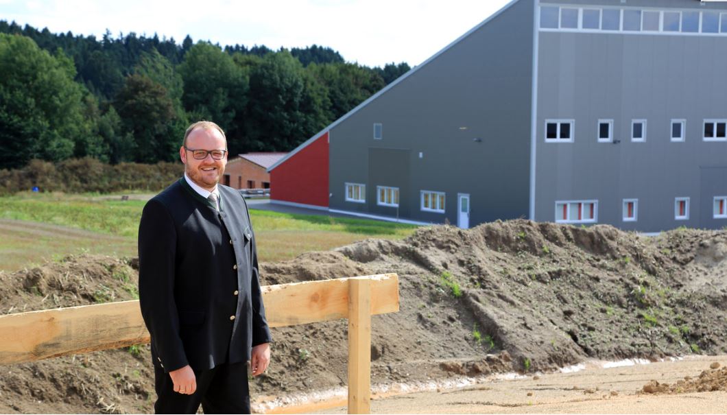 Katastrophenschutzhalle Neuhaus Landrat Andreas Meier