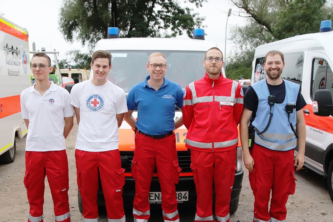 Katastrophenübung Wasserwacht Straubing Weiherhammer Weiden (2)