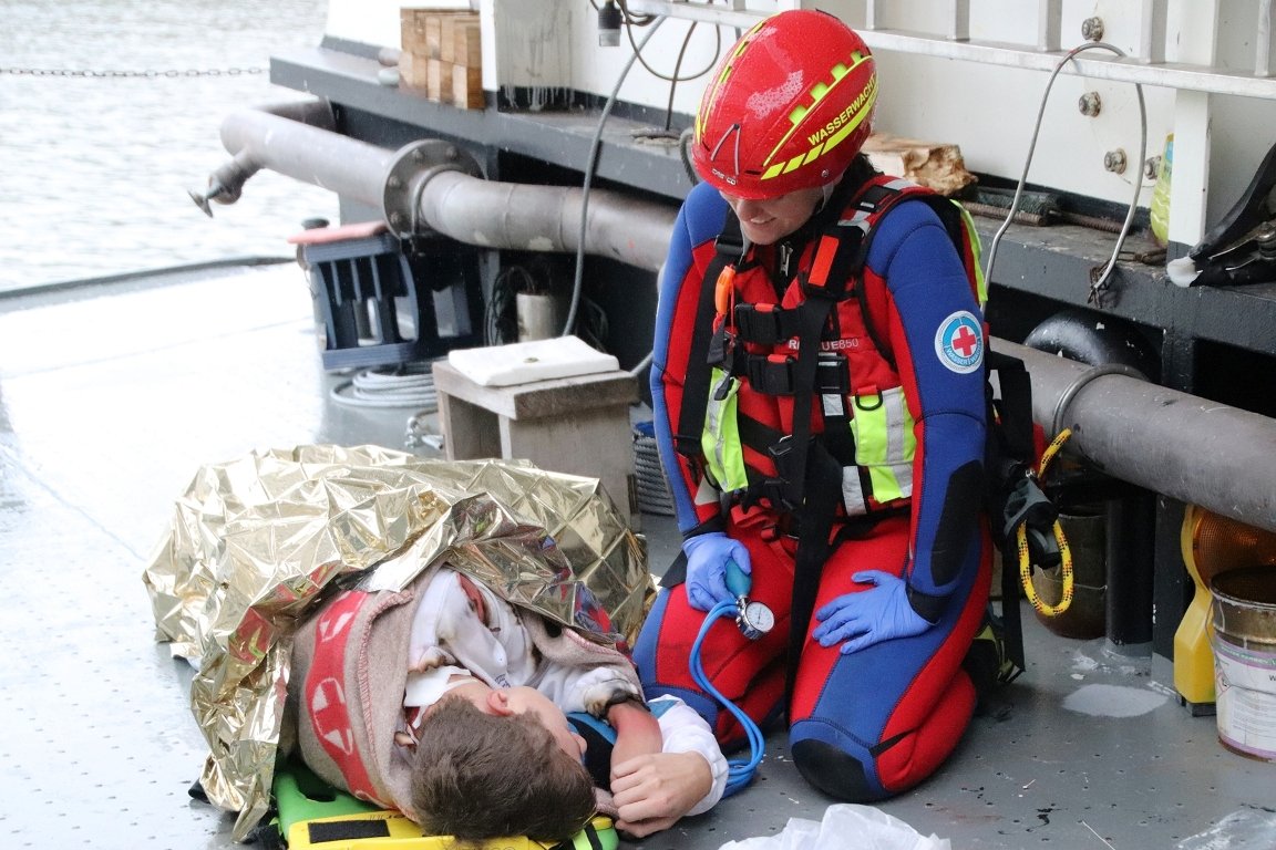 Katastrophenübung Wasserwacht Straubing Weiherhammer Weiden (6)