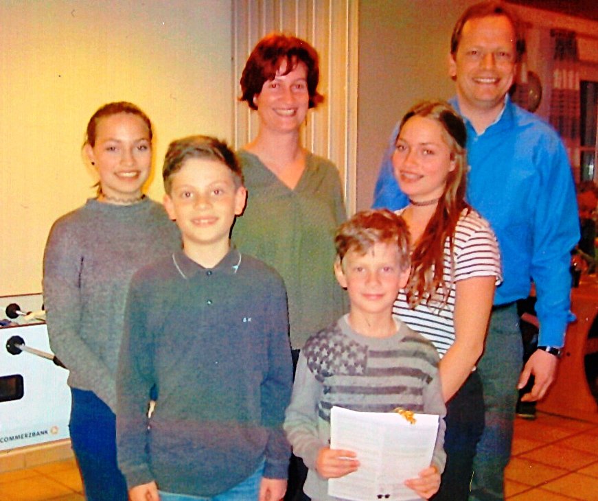 Familie Kippes Sportabzeichen 2016