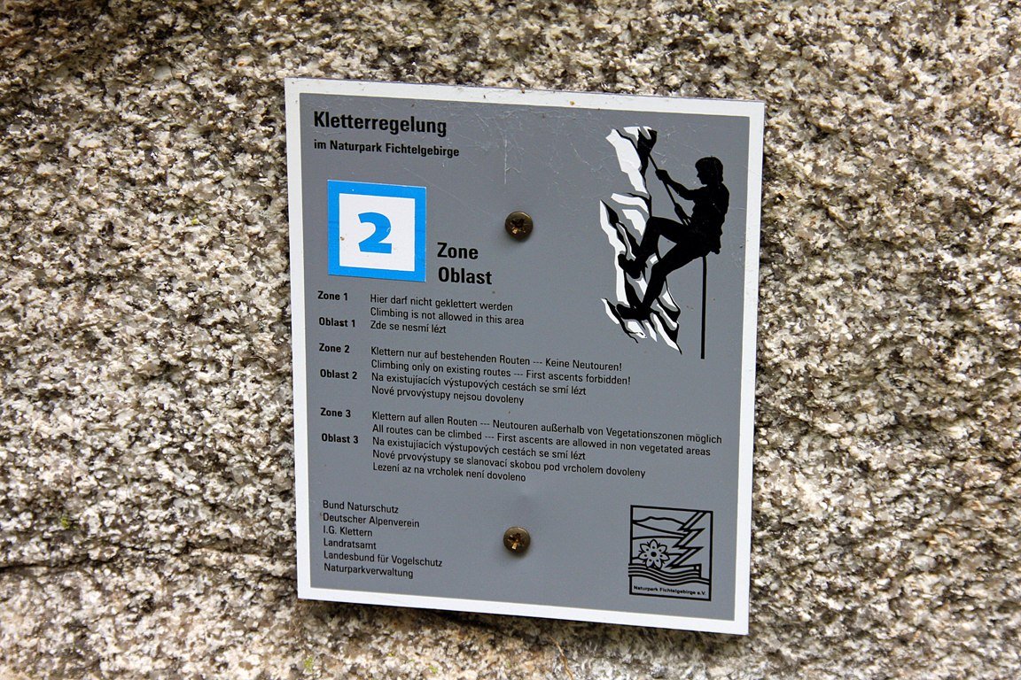 Klettern Steinwald Räuberfelsen