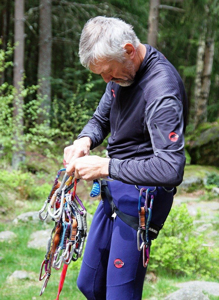 Klettern Steinwald Räuberfelsen