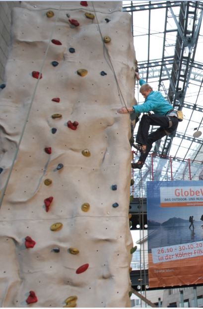 Kletterturm FitWell Messe Mitterteich