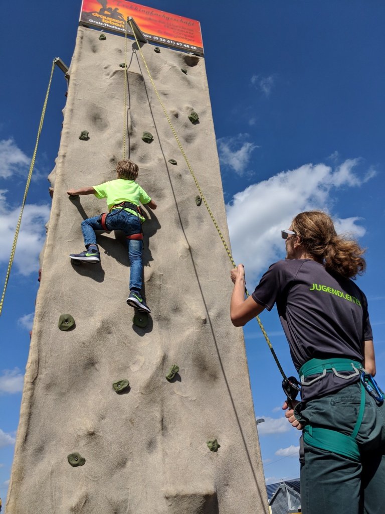 Kletterwand