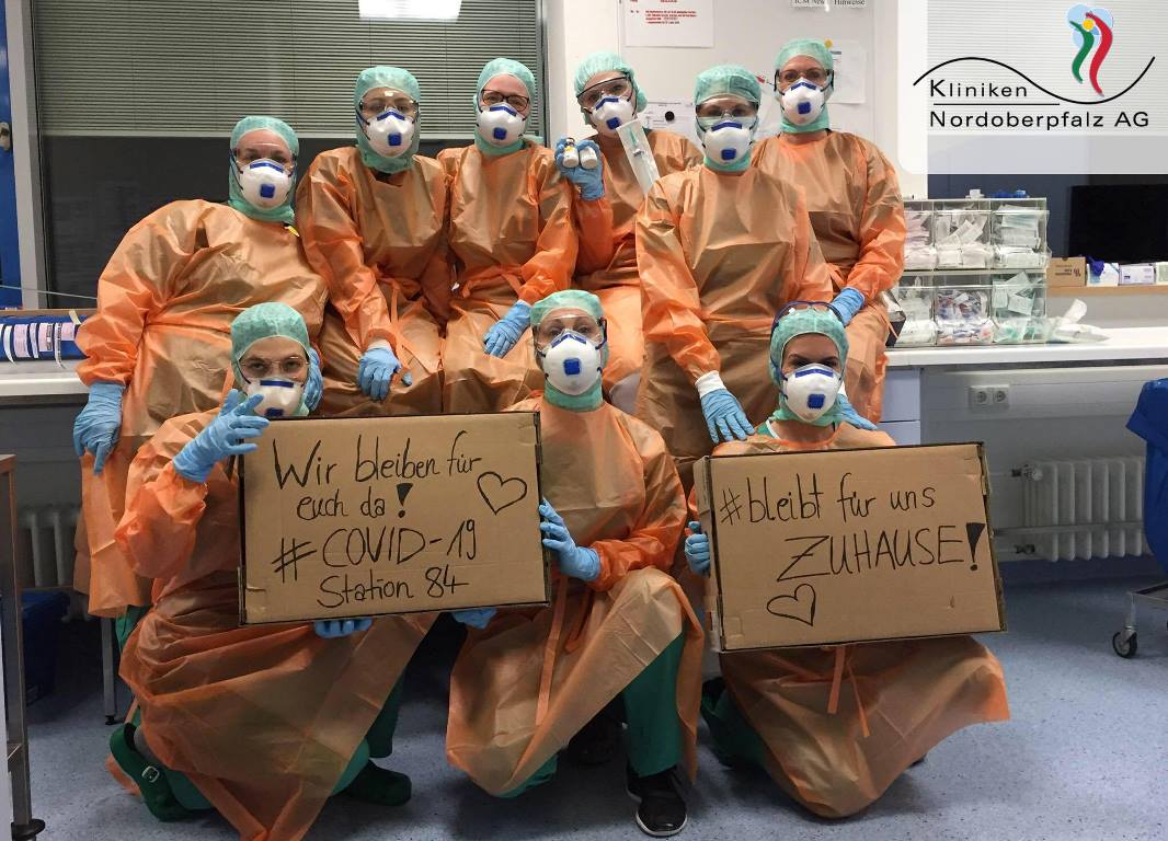 Kliniken Nordoberpfalz AG Klinikum Weiden Krankenhaus Weiden Corona Intensivstation