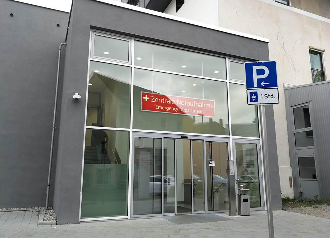 Kliniken Nordoberpfalz Klinikum Weiden Notaufnahme Symbol Symbolbild