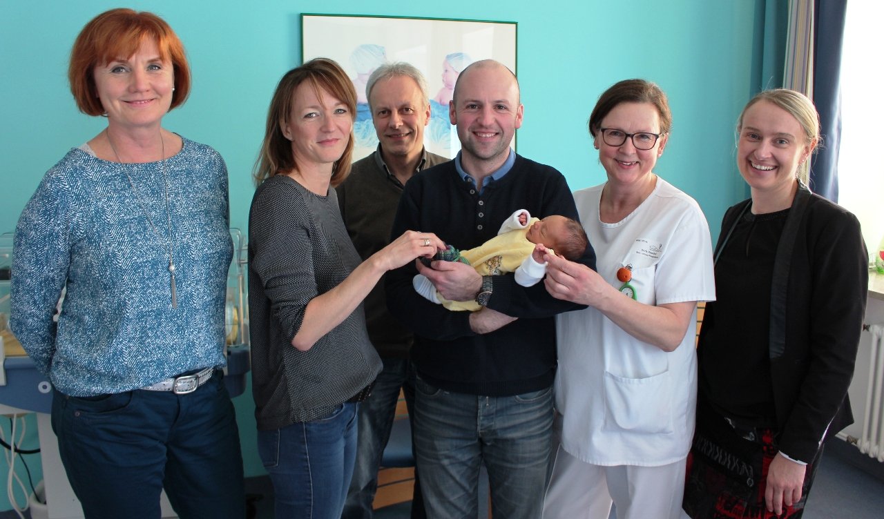 Kliniksprechstunde Michael Säckl Sohn Florian Baby