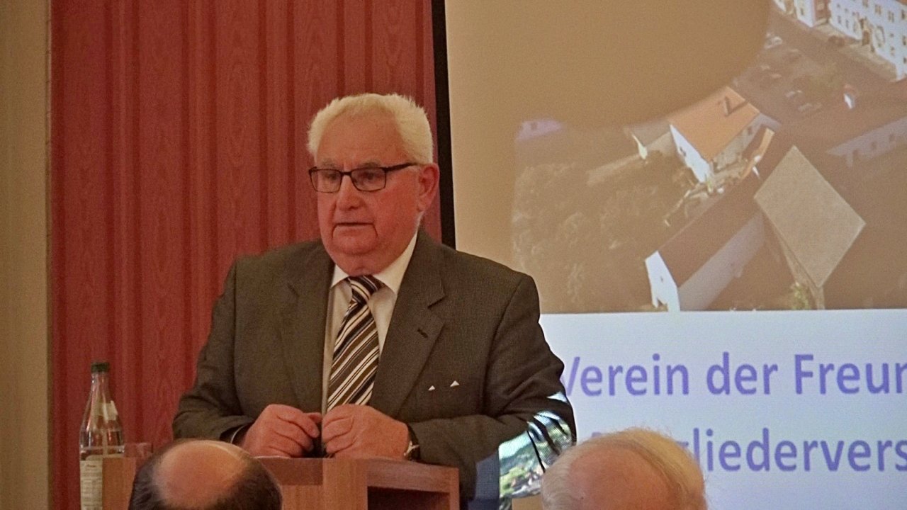 Kloster Speinshart Georg Girisch Mitgliederversammlung 1