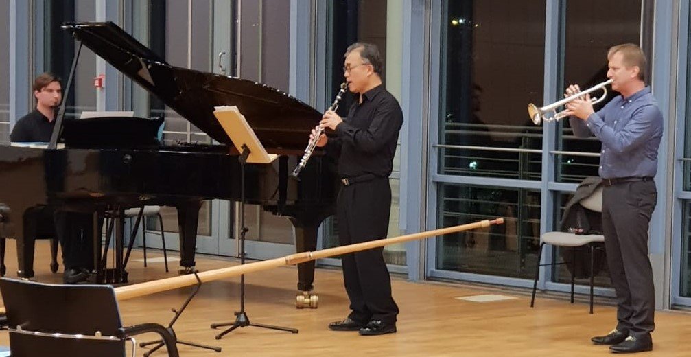Konzert Weiden Bu-Whan Cho aus Südkorea Benjamin Schallwig Benno Englhart 12