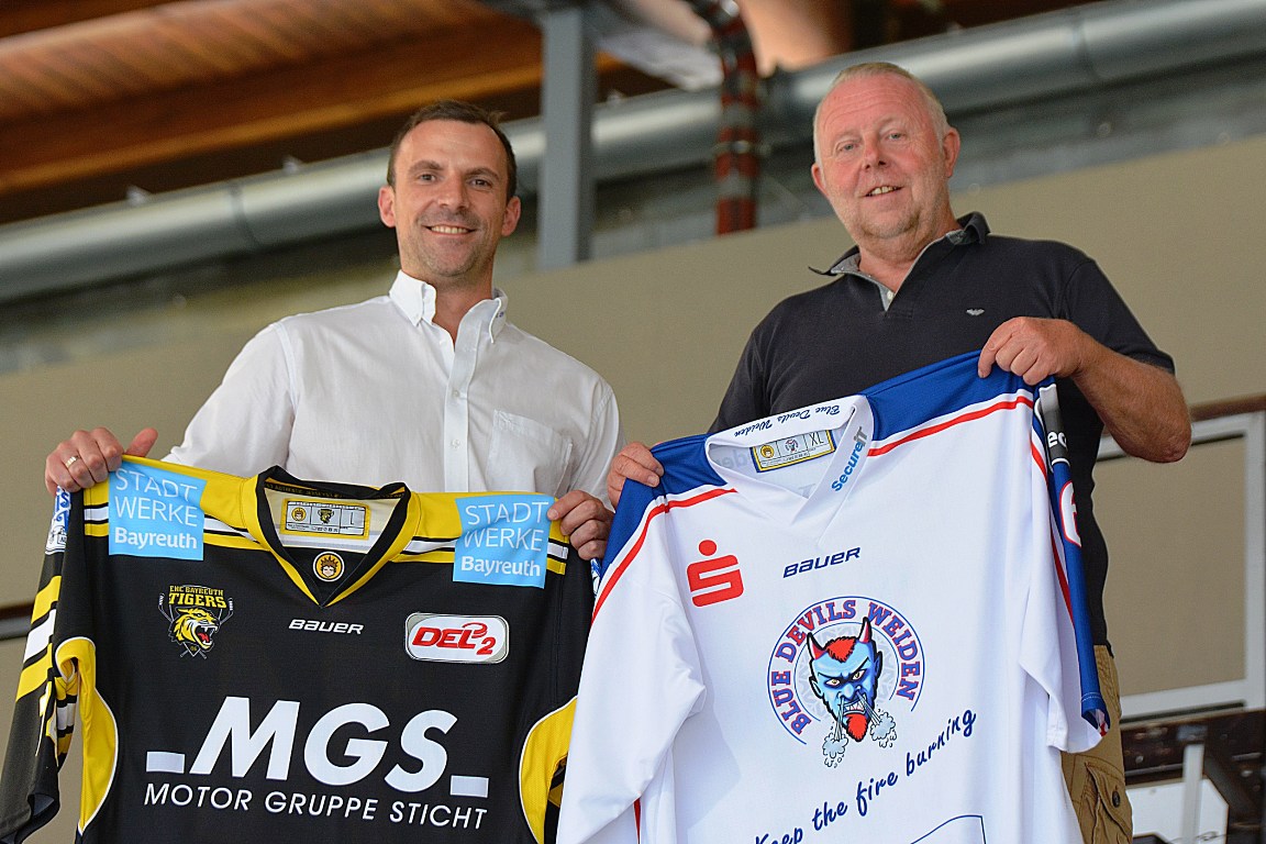 Kooperation Blue Devils  EV Weiden-Bayreuth