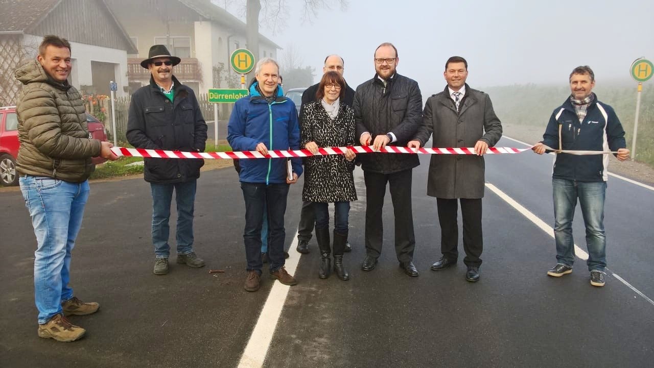 Kreisstraße NEW 33 Hagendorf-Miesbrunn freigegeben neu ausgebaut