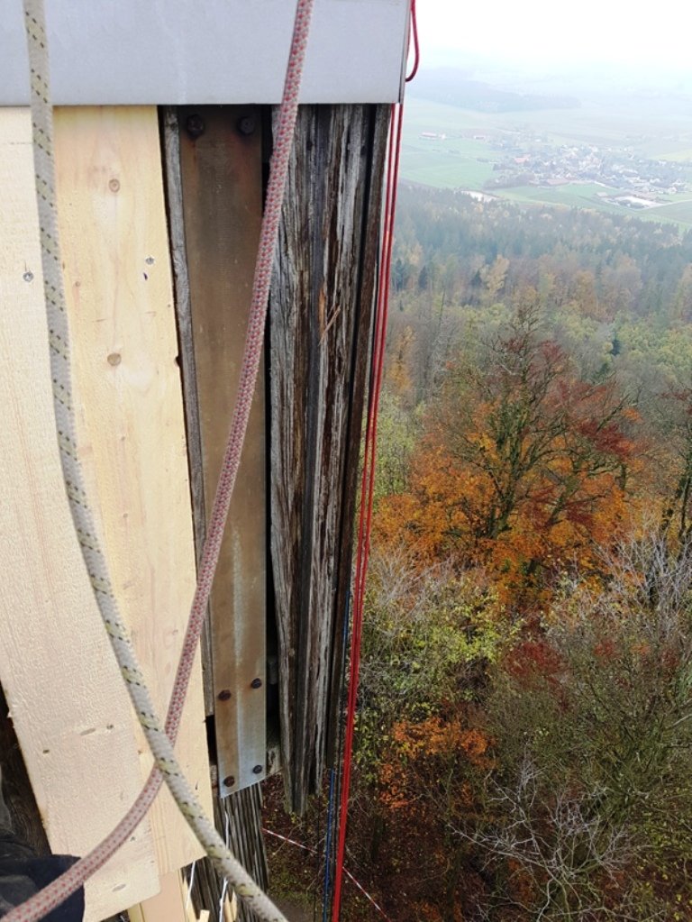Rauher Kulm Aussichtsturm Renovierung