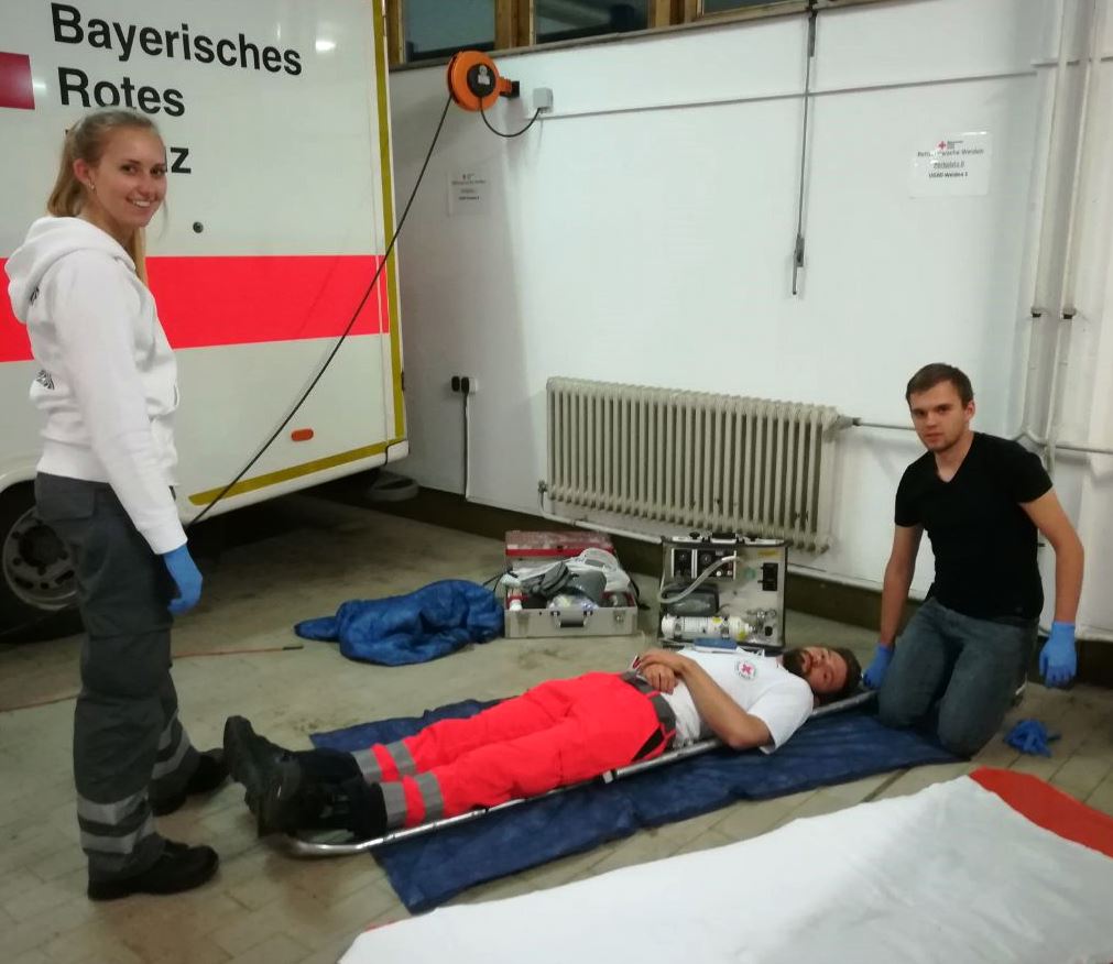 LG3 Leistungsprüfung Weiterbildung Ausbildung Rettungssanitäter BRK Kreisverband Weiden und NeustadtWN