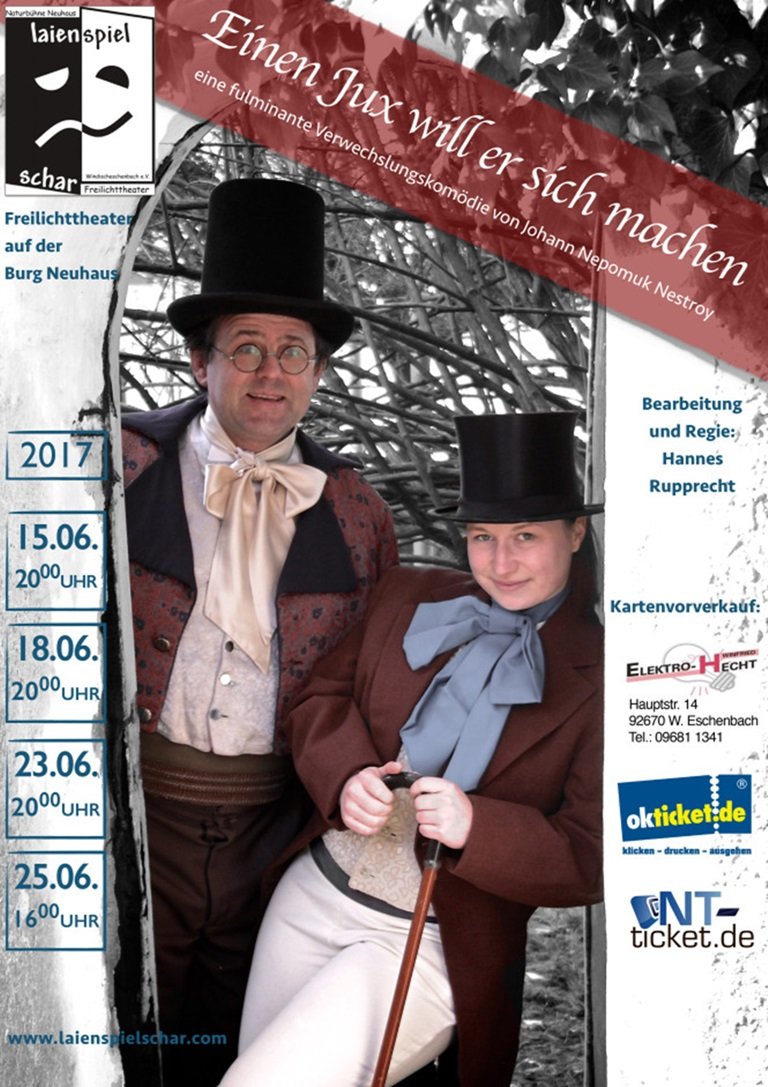 Laienspielschar, Windischeschenbach, Einen Jux will er sich machen