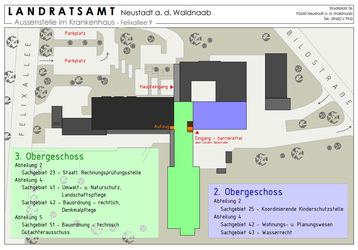 Landratsamt NEW Aussenstelle Krankenhaus