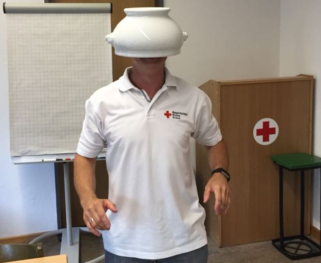 Lehrgangsleiter_S._Diesenbacher BRK Kreisverband Weiden und NeustadtWN Rettungssanitäter Ausbildung Weiterbildung