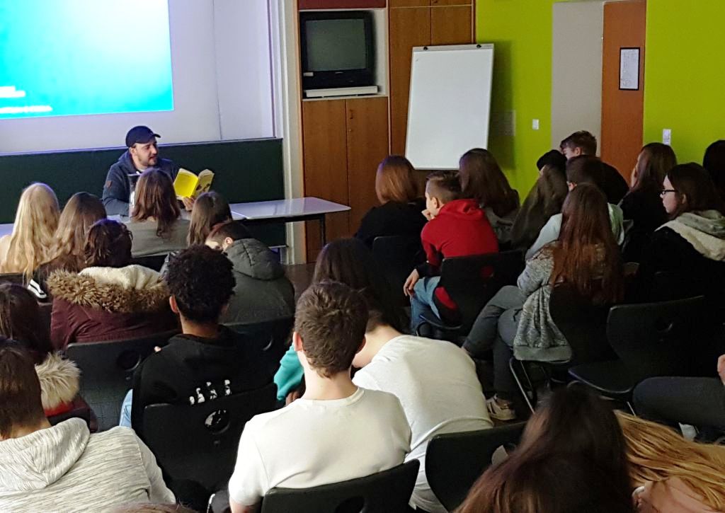 Willy Nachdenklich Lesung Gustl Lang Schule Wieden BSZ II