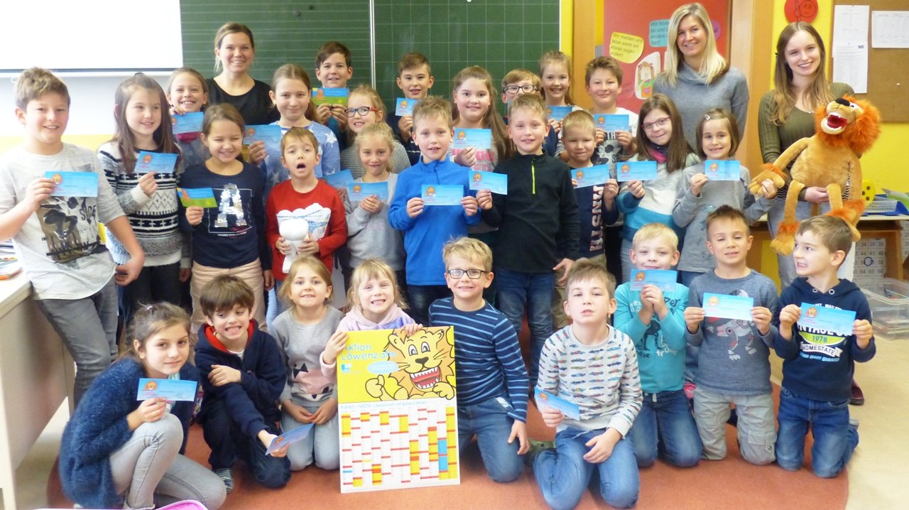 Löwenzahn Aktion Zahnarzt Grundschule Leuchtenberg