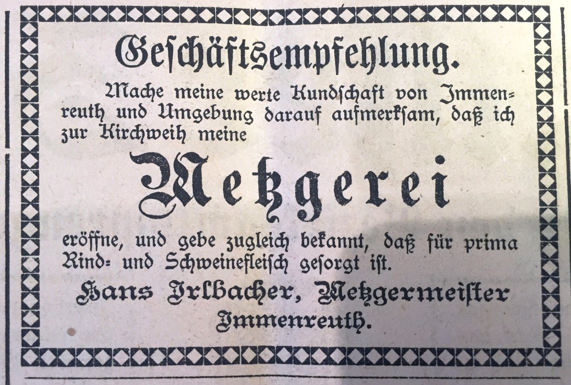 Historischer Erntedankumzug Kastl Maul und Klauenseuche