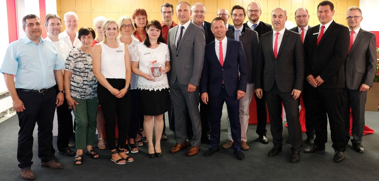 Mantel Einweihung Sanierung Sparkasse Mantel