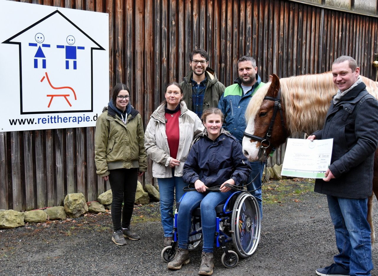 Maschinenring Neustadt Spende Reittherapiezentrum 1