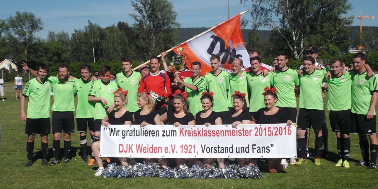 Meisterfeier 2016 DJK Weiden