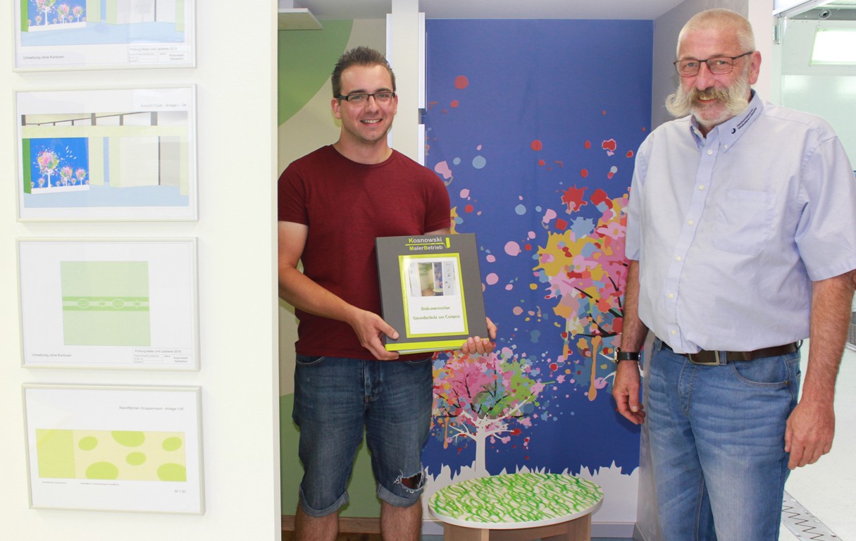 Meisterstückausstellung Sebastian Kosnowski Ausbilder Stefan Schweele