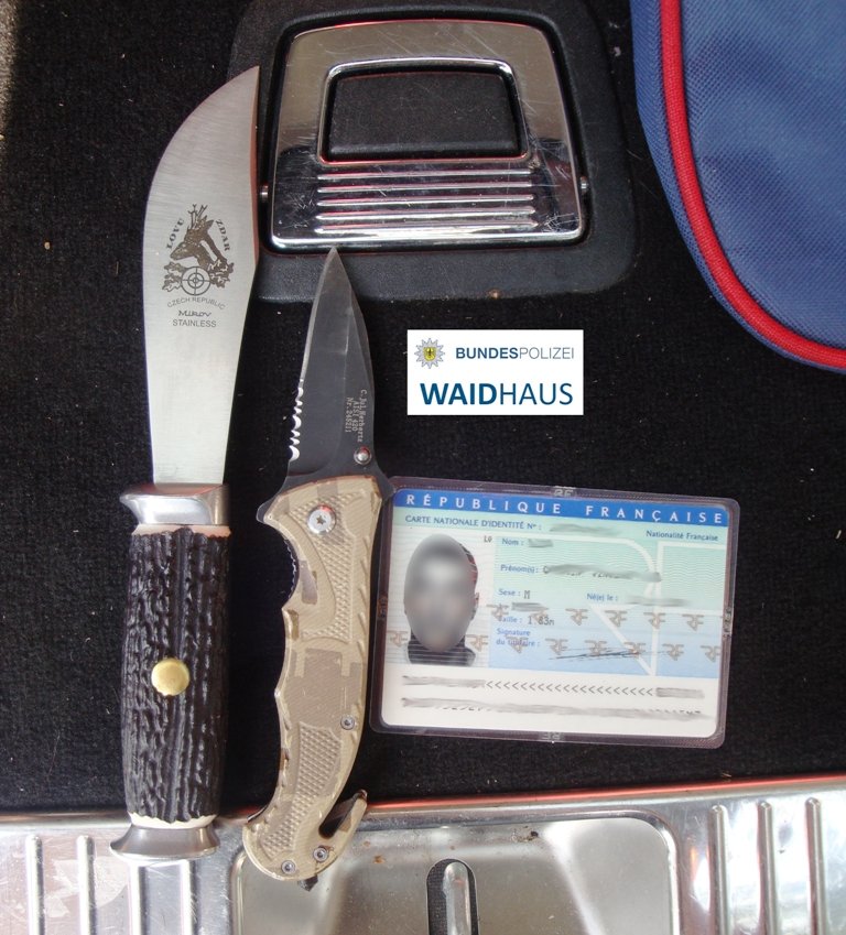 Messer_Franzose_ Bundespolizei