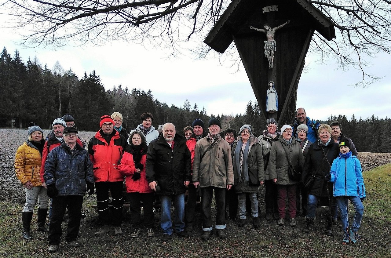 Moosbacher Wanderfreunde auf Tour
