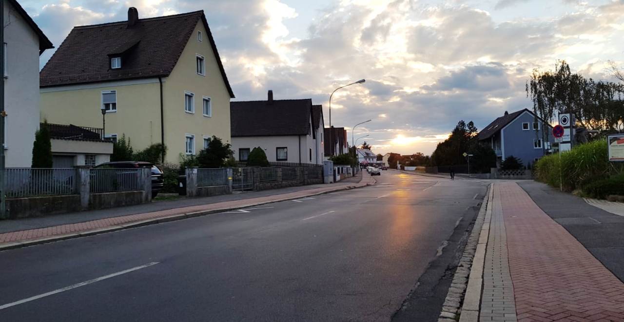 Mooslohstraße Symbol Weiden in der Oberpfalz
