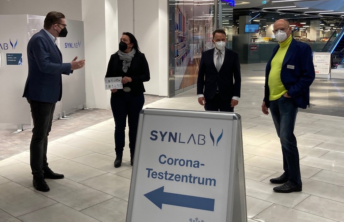 [Update] Kostenlose Corona-Tests in Weiden: Nachfrage enorm - Station erweitert