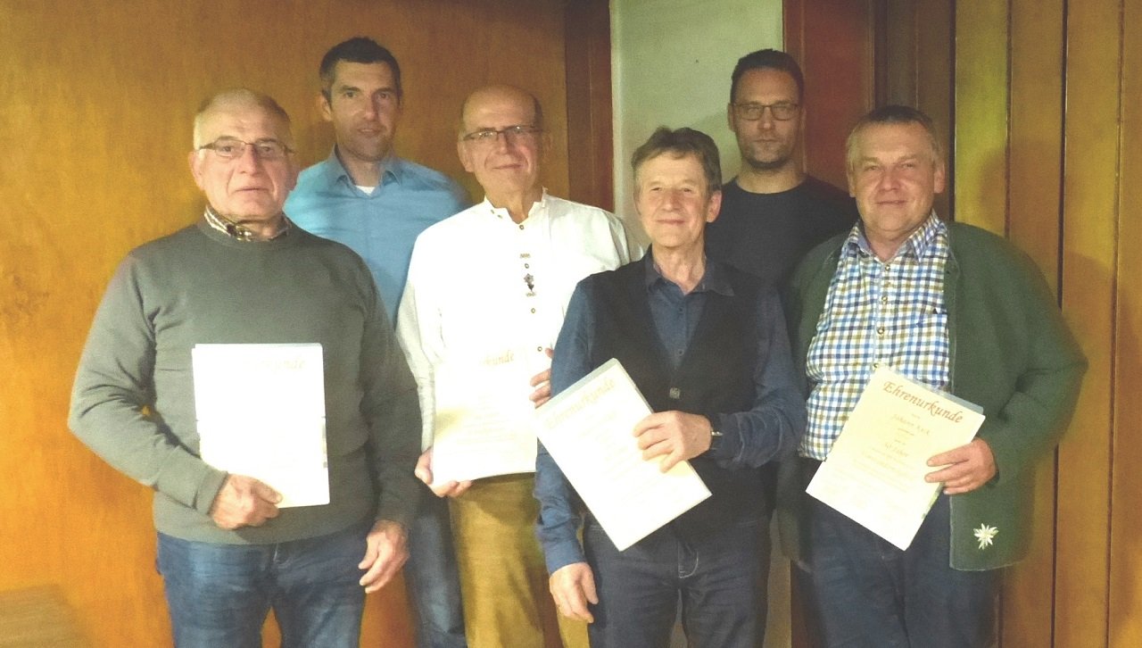 Neudorf_Jagdgenossen_Ehrung und Verabschiedung