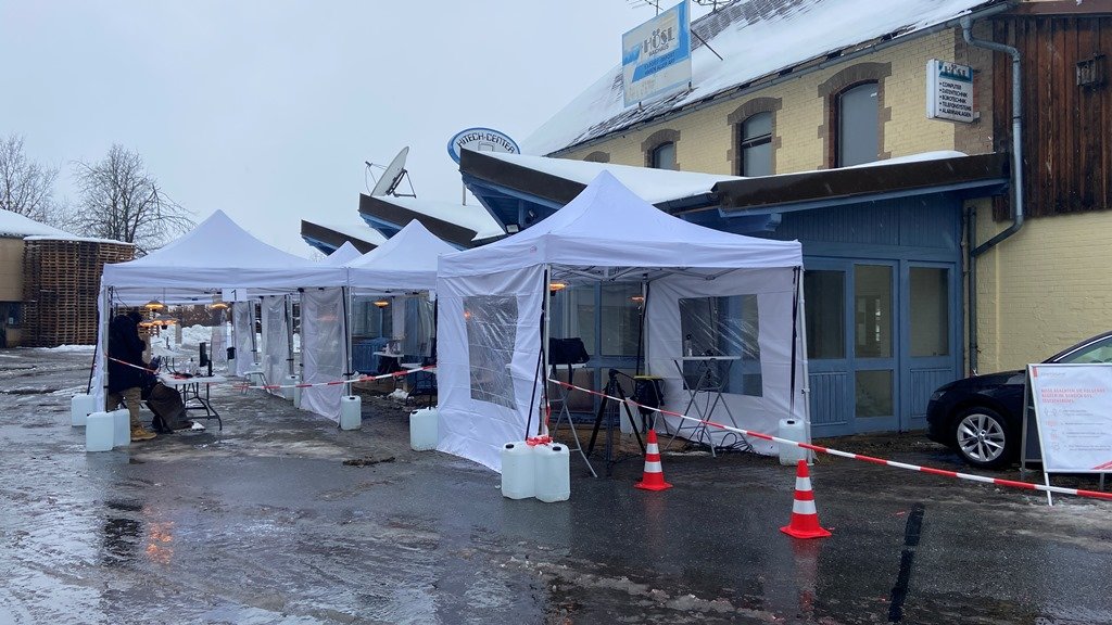 Neue Teststation Waidhaus Frankenreuth Grenzpendler 3
