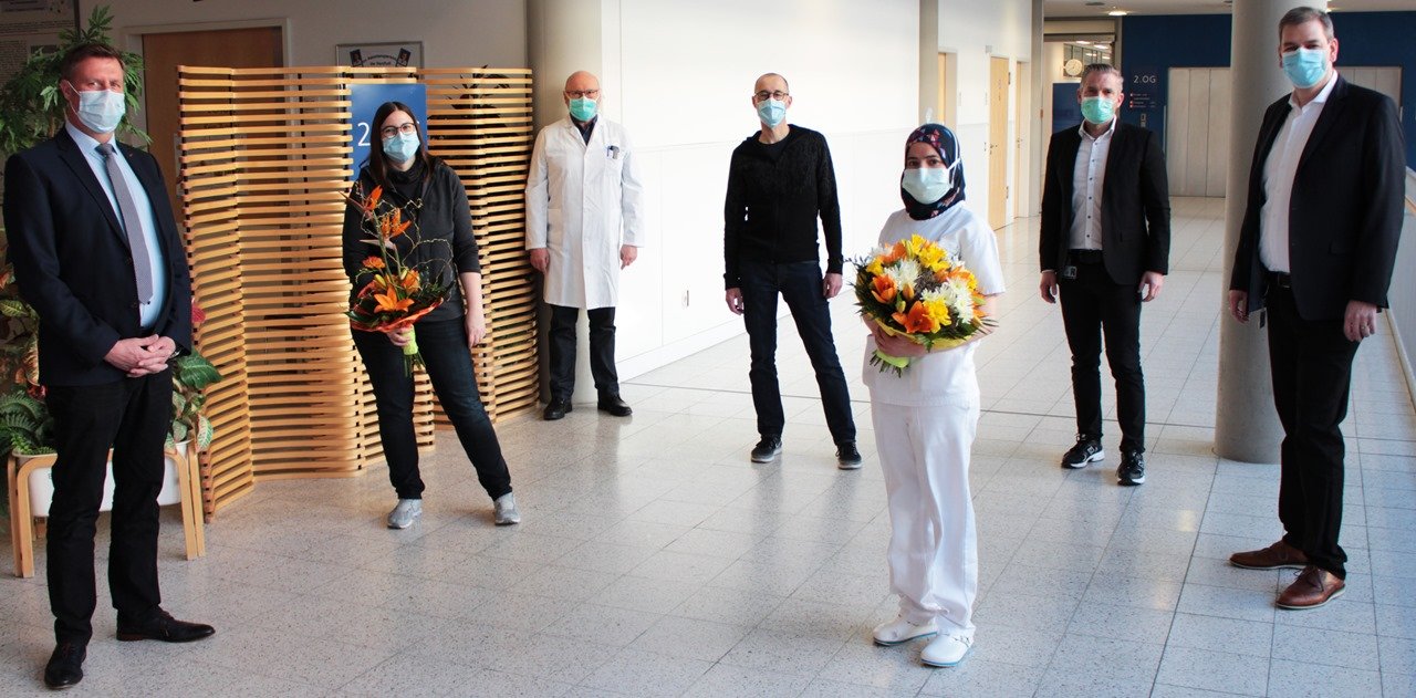 Neuer Chefarzt, Oberärztinnen Gynäkologie Klinikum Weiden Krankenhaus Weiden