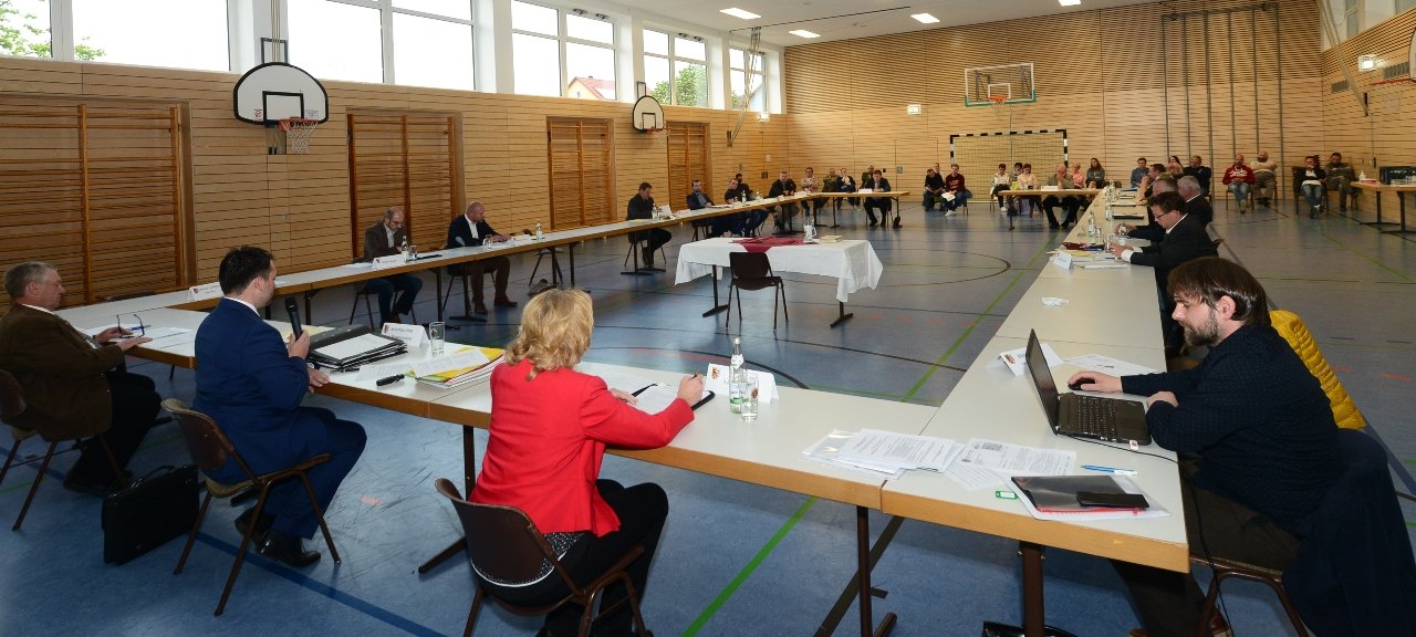 Neuer Marktgemeinderat Sitzung Luhe-Wildenau