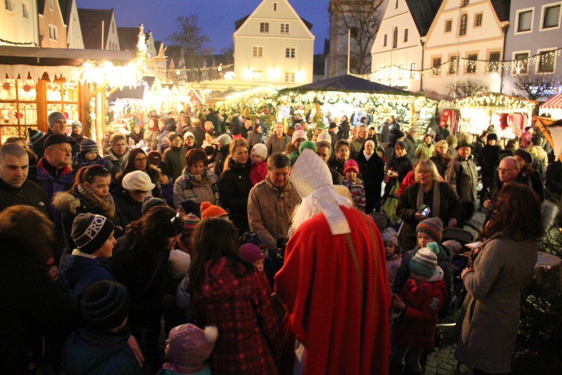 Nikolausaktion Weiden Rathaus