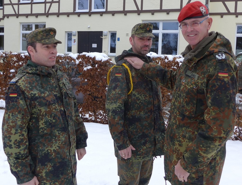 OE-mor-Bundeswehr-Spieß Norbert Prediger Deutsche Militärische Vertreter Bundeswehr Grafenwöhr Bild Gerald Morgenstern
