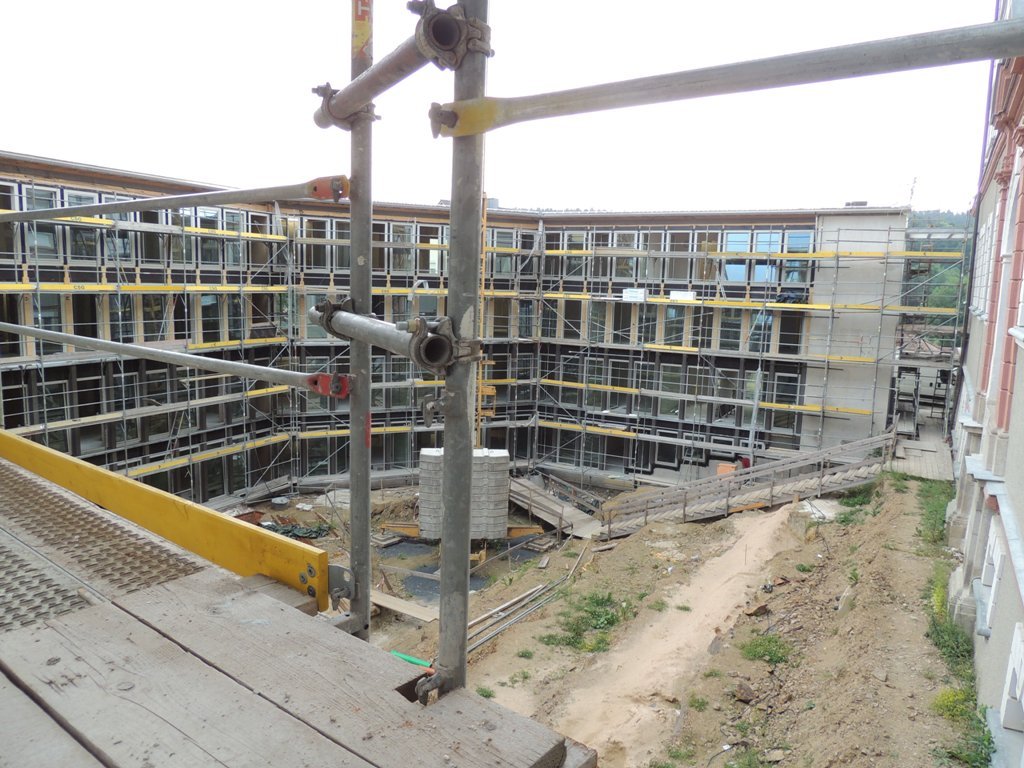 Landratsamt Neustadt Neubau CSU Besichtigung