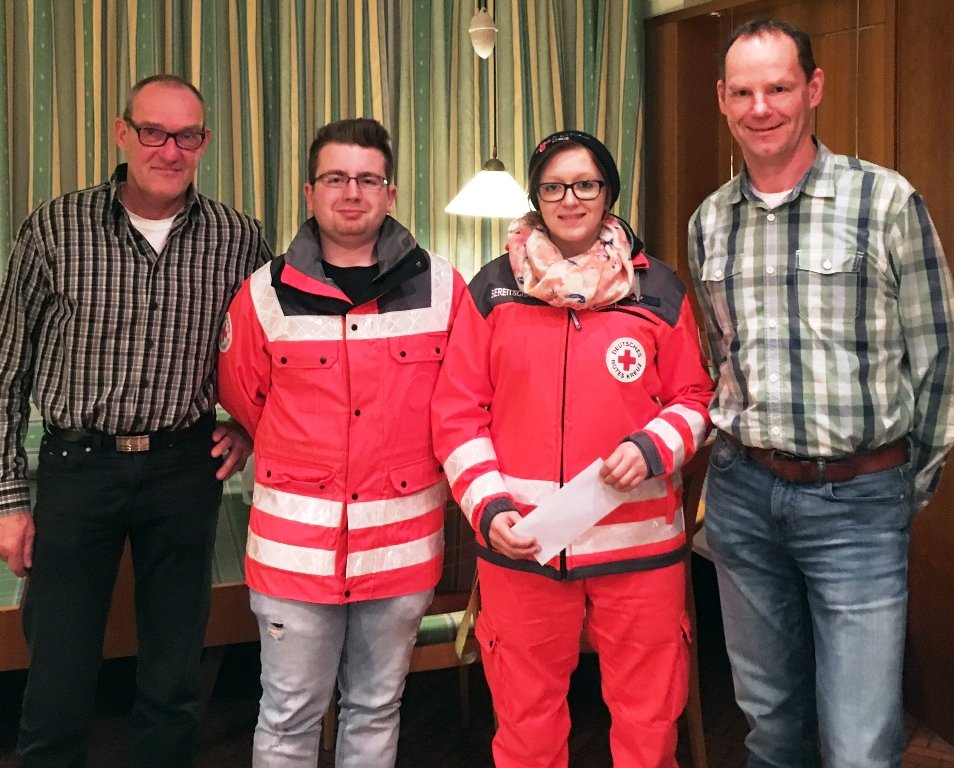 Pistenschwinger Spende Helfer vor Ort Grafenwöhr