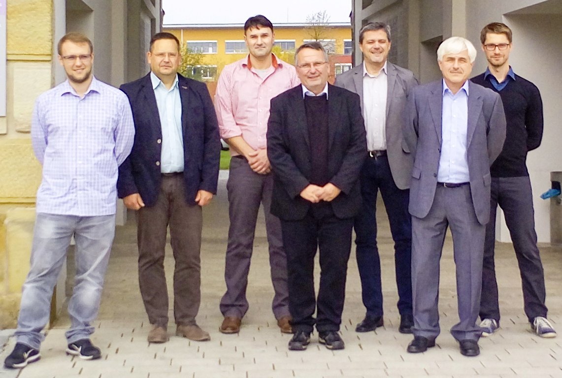 OTH Amberg-Weiden Alexander Gercikow (OTH Amberg-Weiden), Christian Bergner (LJU Grenzebach), Josef Adam (SITLog), Hans-Peter Schmidt (OTH Amberg-Weiden), Andreas Albrecht (Siemens AG), Harald Zweck (