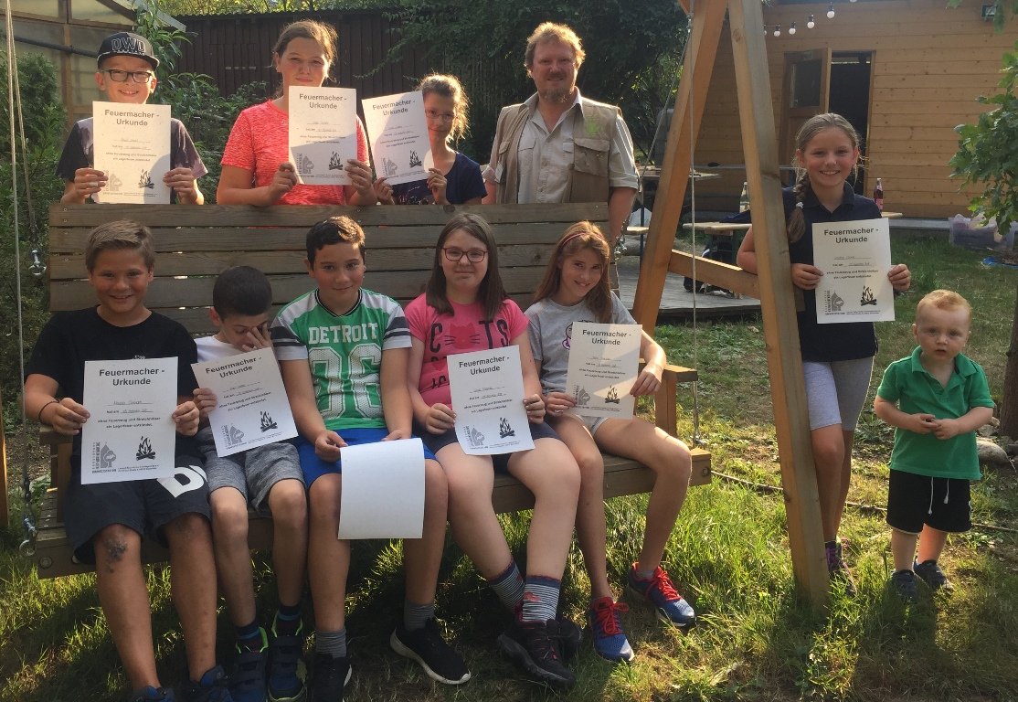 Ortsjugendwerk Windischeschenbach Ferienprogramm Stadt Windischeschenbach Aktion Zunderwerk Bild Ortsjugendwerk der AWO Windischeschenbach1