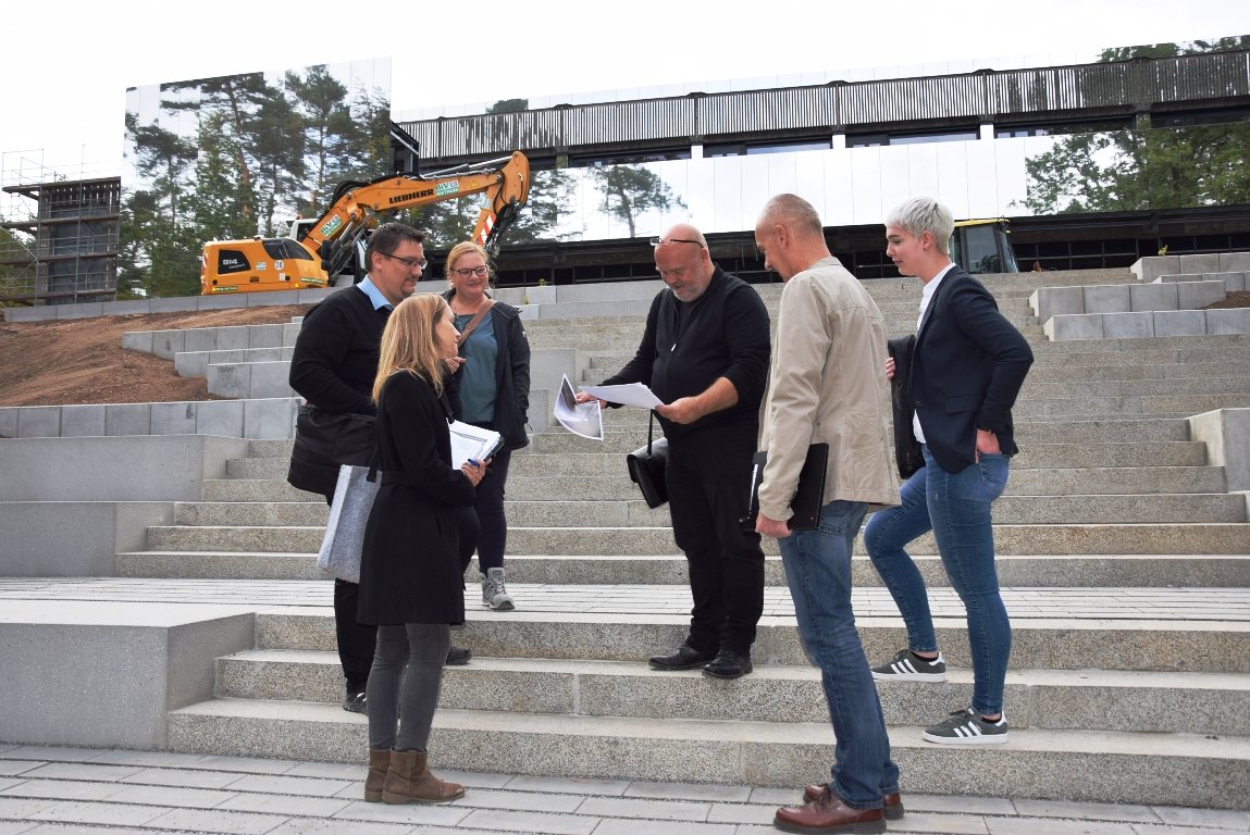 Ortstermin Generalsanierung Gymnasium Neustadt