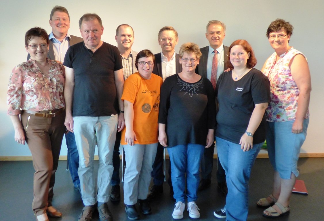 Inklusion Gespräch Landtagskandidaten