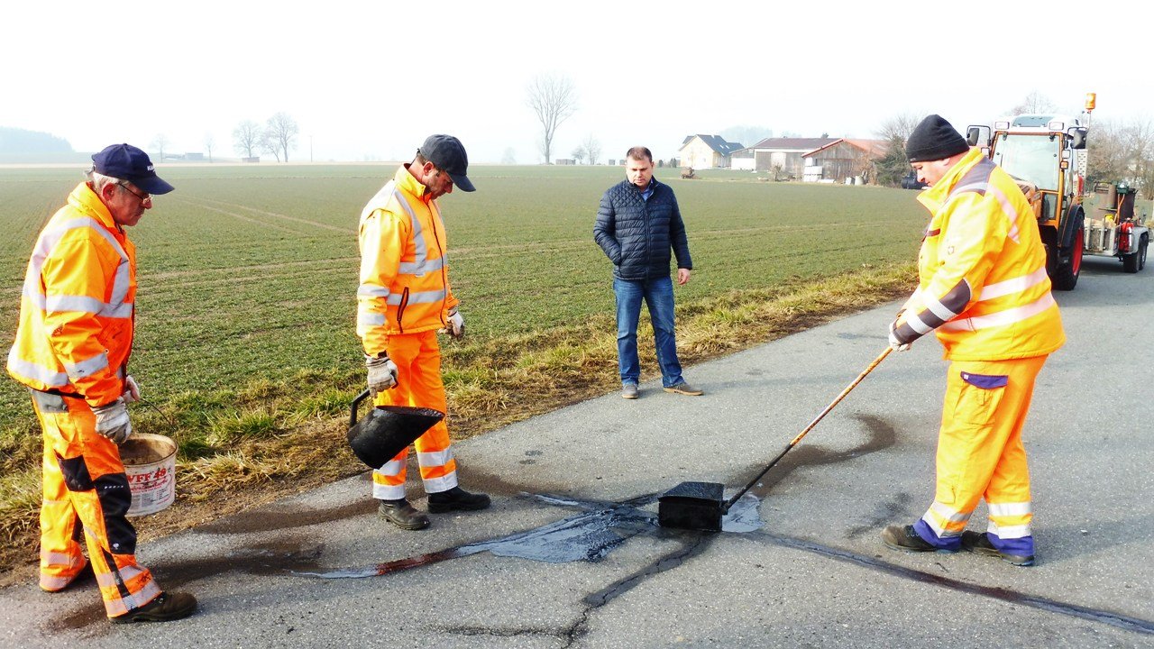 Bauhof Asphalt Arbeiten Windischeschenbach