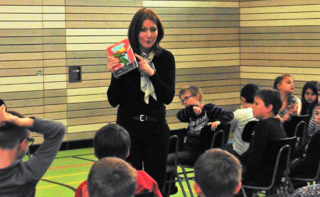 Autorenlesung Nina Weger Grundschule Neustadt