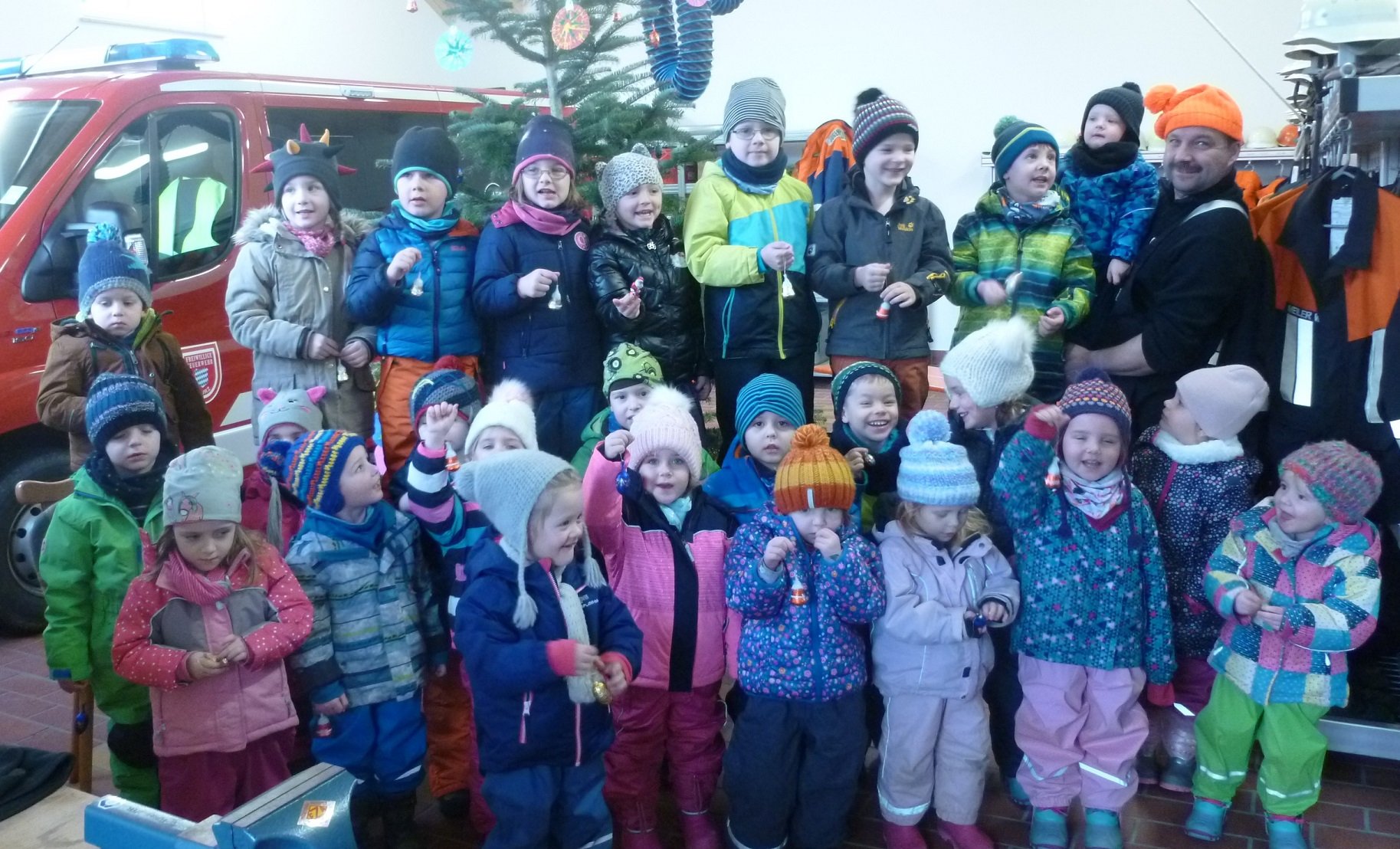 Traditionelles Tauschgeschäft - Kugel gegen Schoki