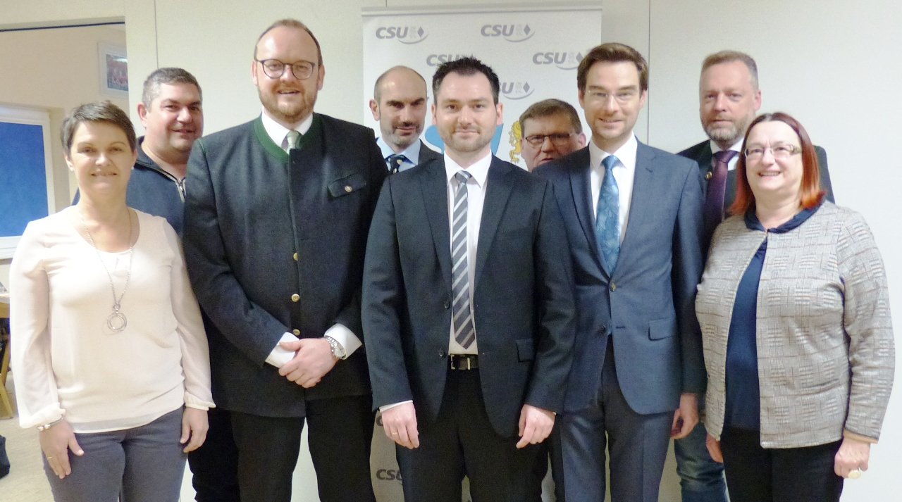 JHV CSU Luhe-Wildenau Sebastian Hartl Bürgermeisterkandidat