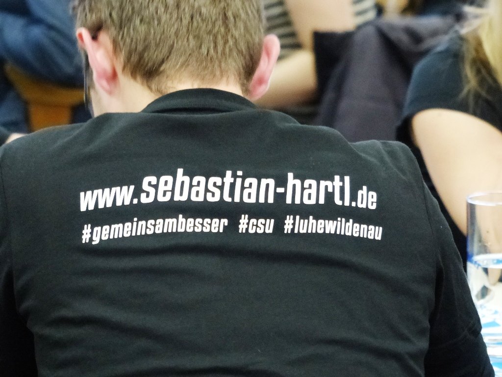 Nominierungsveranstaltung Sebastian Hartl